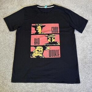 The Good The Bad And The Wookie Movie Mashup T-Shirt Men's Large